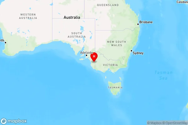 Western Flat,South Australia Region Map