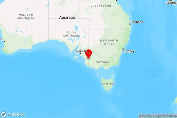 Pine Hill,South Australia Region Map