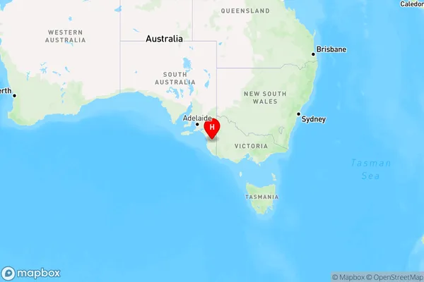 Marcollat,South Australia Region Map