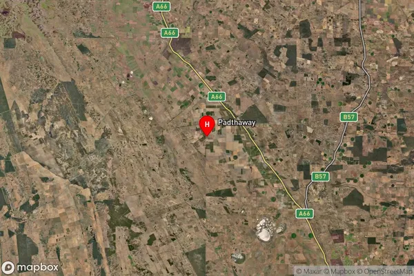 Padthaway,South Australia Satellite Map