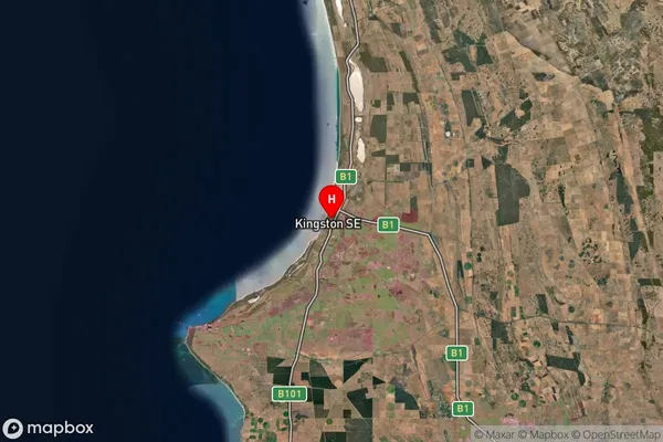 Kingston Se,South Australia Satellite Map