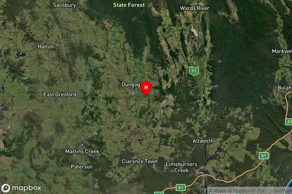 Marshdale,New South Wales Satellite Map