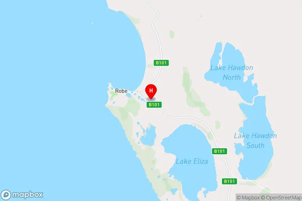 Robe,South Australia Area Map