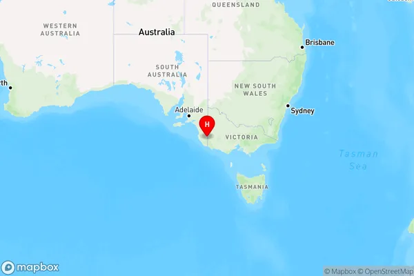 Comaum,South Australia Region Map