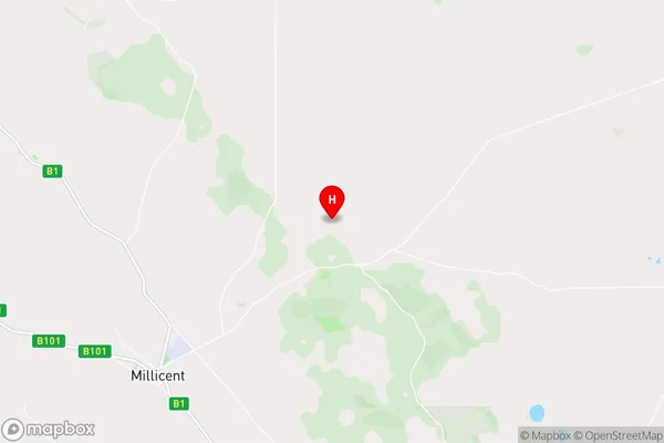 Mount Burr,South Australia Area Map