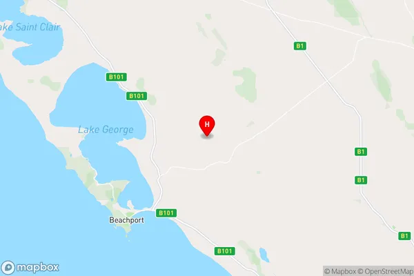 Magarey,South Australia Area Map