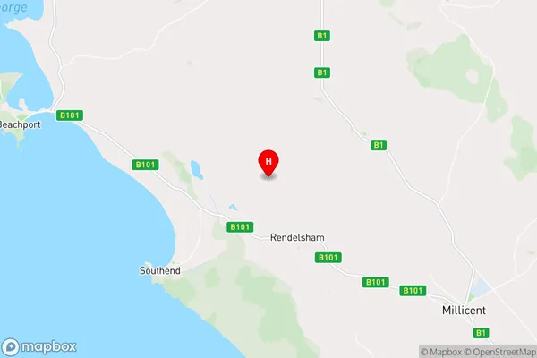 Rendelsham,South Australia Area Map