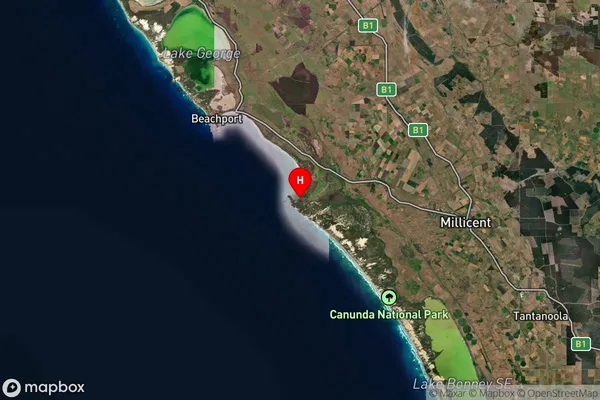 Southend,South Australia Satellite Map
