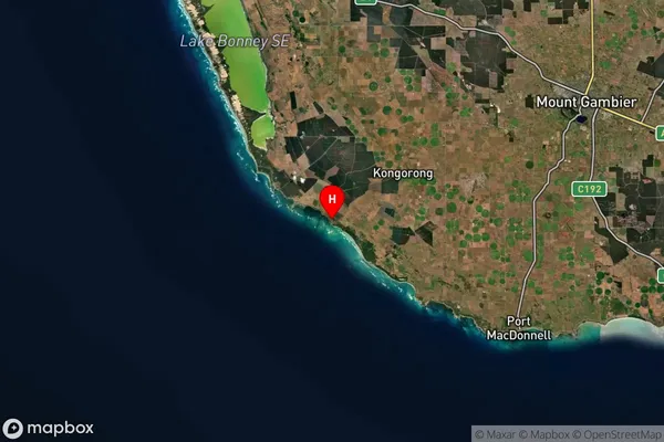 Blackfellows Caves,South Australia Satellite Map