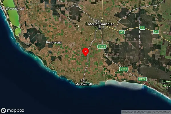 Canunda,South Australia Satellite Map