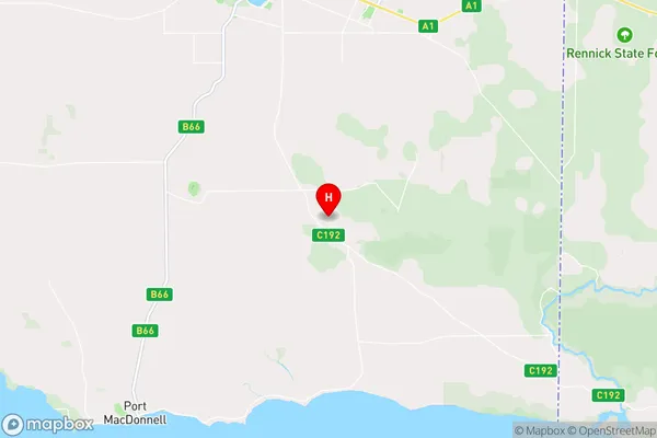 Caveton,South Australia Area Map