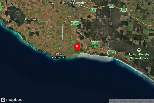 Eight Mile Creek,South Australia Satellite Map