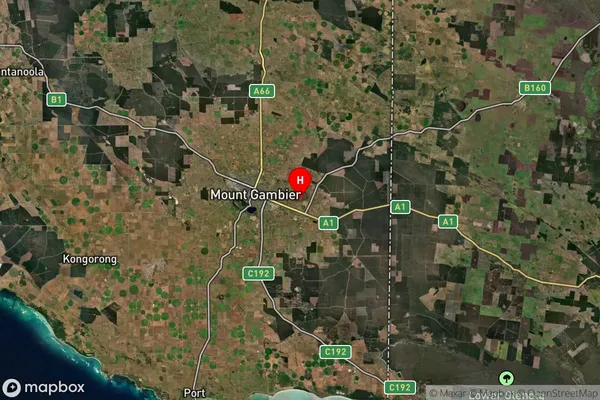 Glenburnie,South Australia Satellite Map