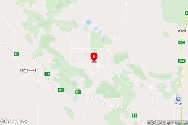 Glencoe,South Australia Area Map