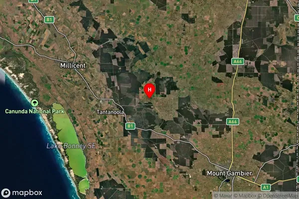 Glencoe West,South Australia Satellite Map