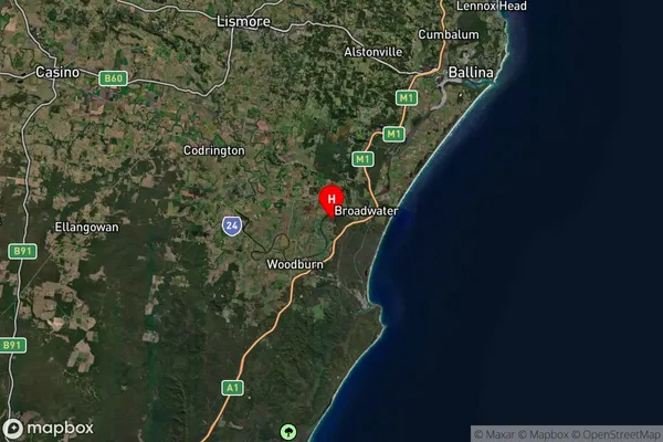 Rileys Hill,New South Wales Satellite Map