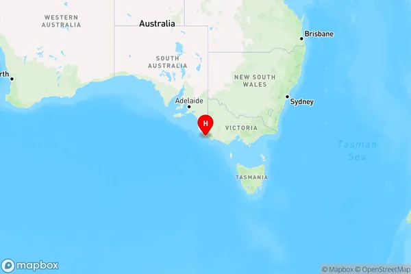 Port Macdonnell,South Australia Region Map