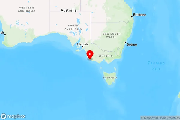 Racecourse Bay,South Australia Region Map