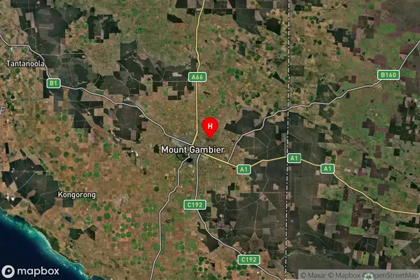 Worrolong,South Australia Satellite Map