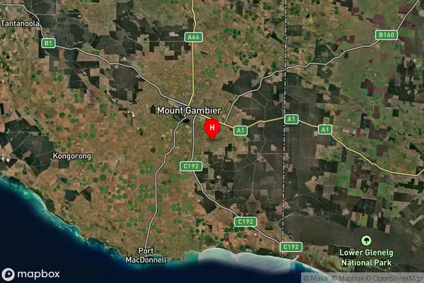 Yahl,South Australia Satellite Map