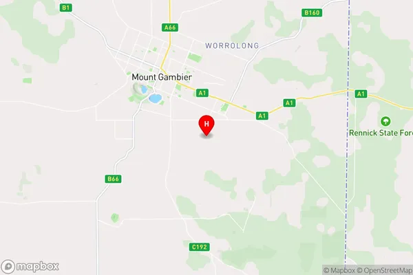 Yahl,South Australia Area Map