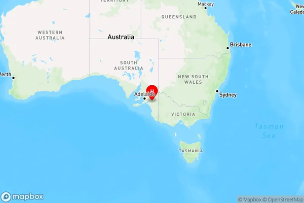 Peake,South Australia Region Map