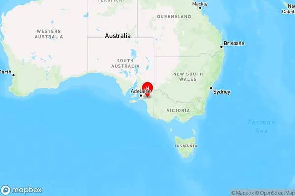 Sherlock,South Australia Region Map