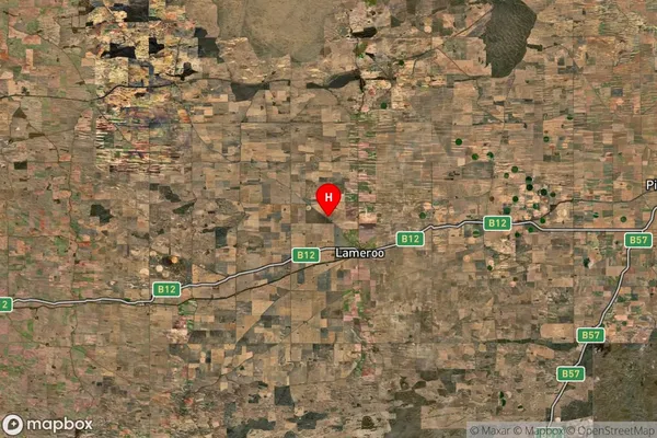 Lameroo,South Australia Satellite Map