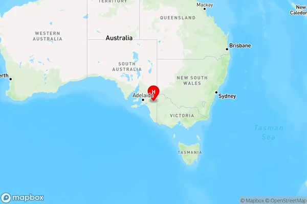 Smithville,South Australia Region Map