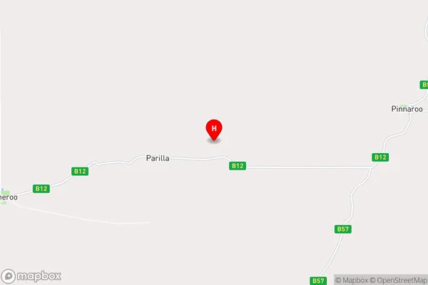 Parilla,South Australia Area Map