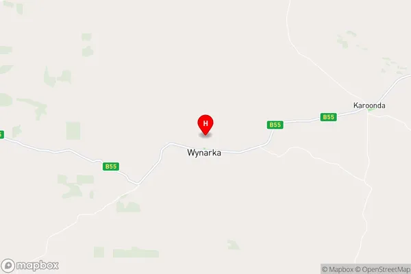 Wynarka,South Australia Area Map