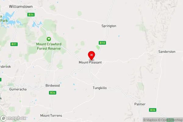 Mount Pleasant,South Australia Area Map