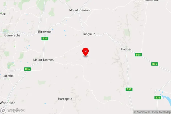 Tungkillo,South Australia Area Map