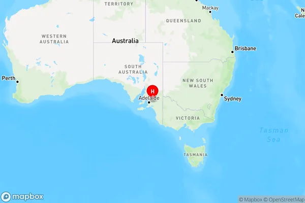 Milendella,South Australia Region Map