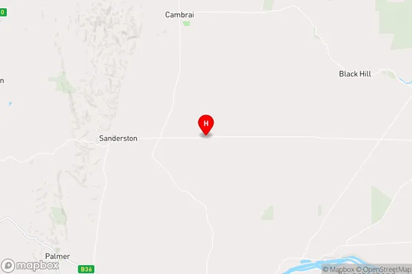 Angas Valley,South Australia Area Map