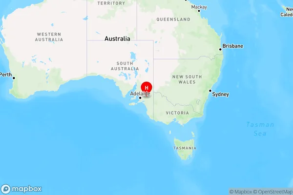 Bowhill,South Australia Region Map