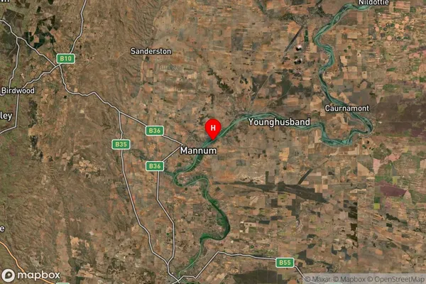 Cowirra,South Australia Satellite Map