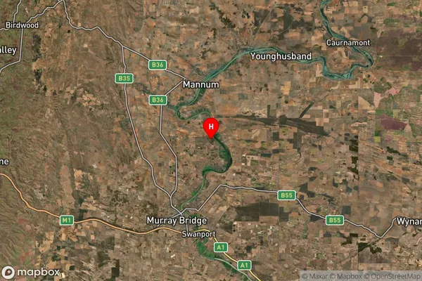 Woodlane,South Australia Satellite Map