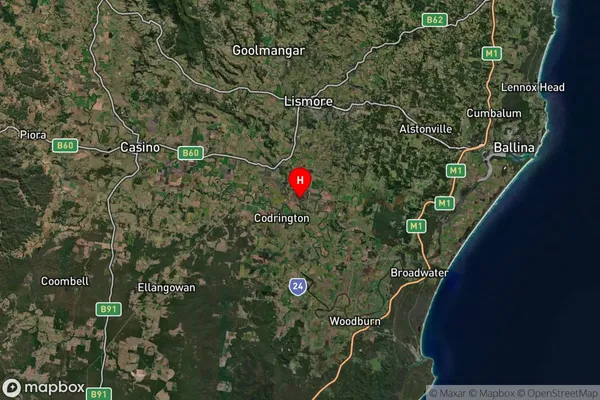 Ruthven,New South Wales Satellite Map