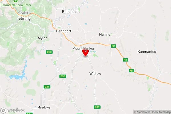 Mount Barker,South Australia Area Map