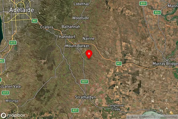 Wistow,South Australia Satellite Map