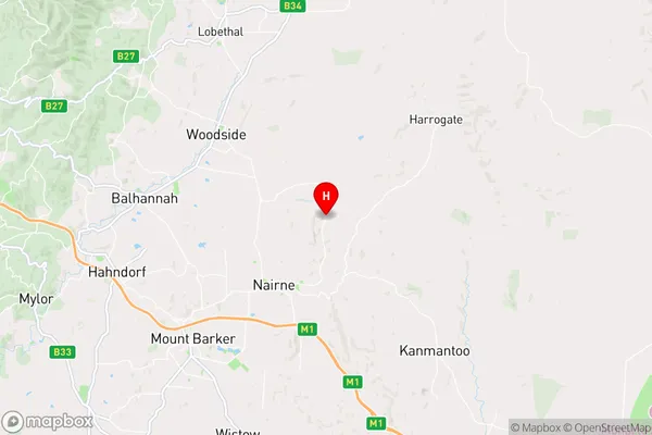 Brukunga,South Australia Area Map