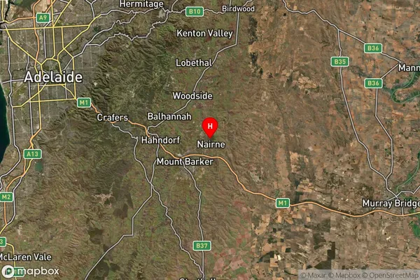 Nairne,South Australia Satellite Map