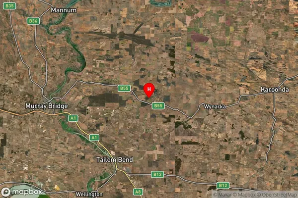 Chapman Bore,South Australia Satellite Map