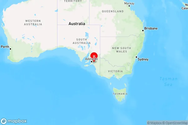 Long Flat,South Australia Region Map