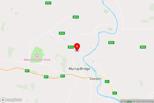 Murray Bridge North,South Australia Area Map