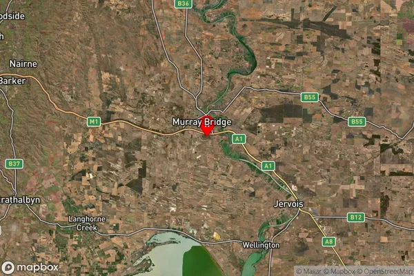 Murray Bridge South,South Australia Satellite Map