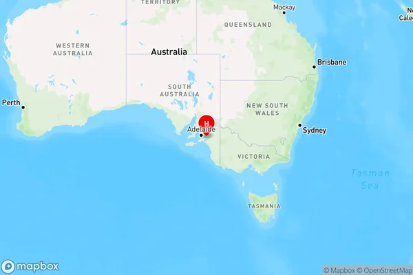 Murray Bridge South,South Australia Region Map