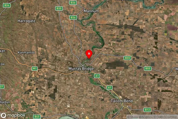 Riverglades,South Australia Satellite Map