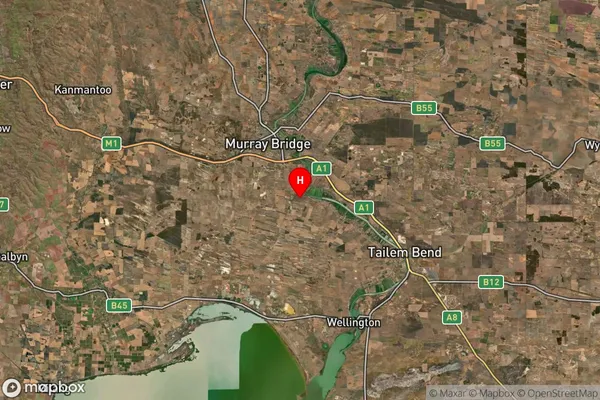 White Sands,South Australia Satellite Map
